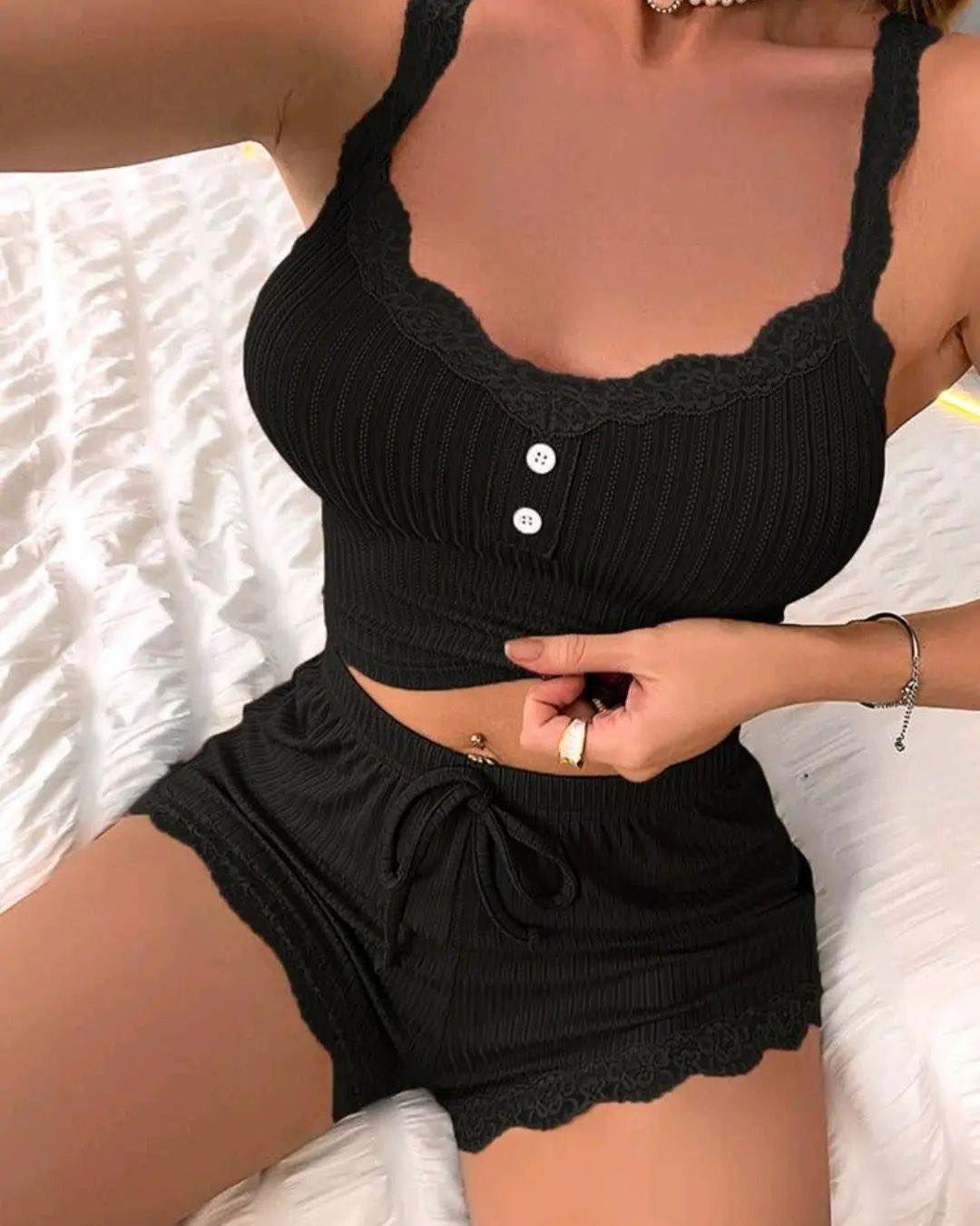 Pyjama débardeur et short